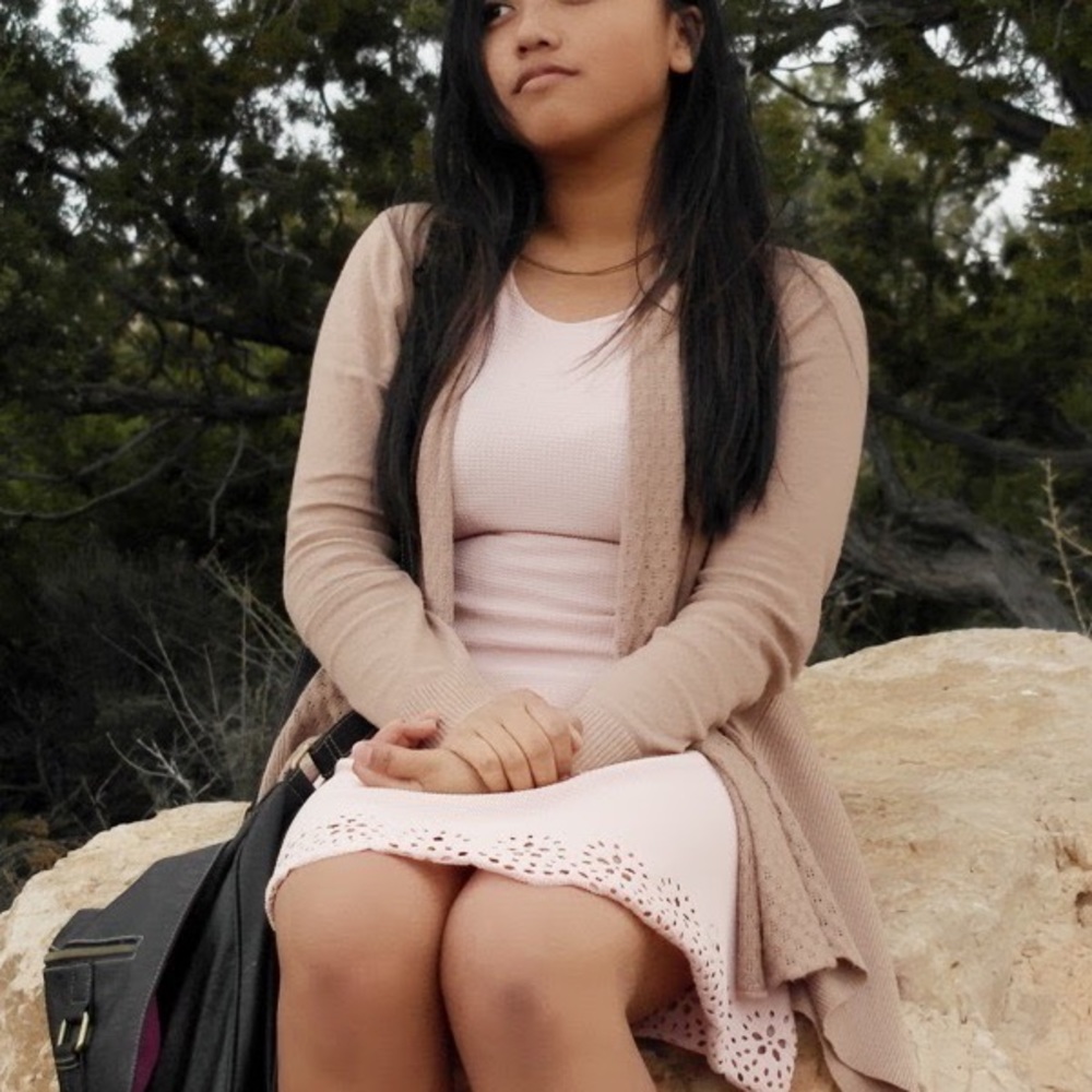 Cute Pink Skater Dress